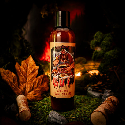 The Gut - Beard Conditioner - Savory Herbs, Smokey Bonfire, Black Peppercorn