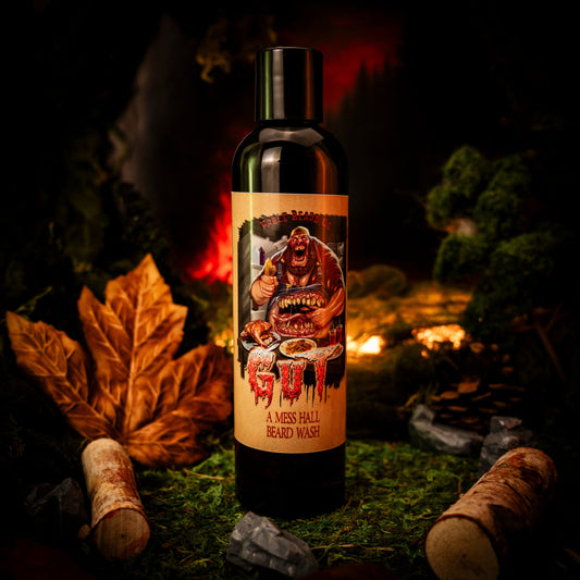 The Gut - Beard Wash - Savory Herbs, Smokey Bonfire, Black Peppercorn