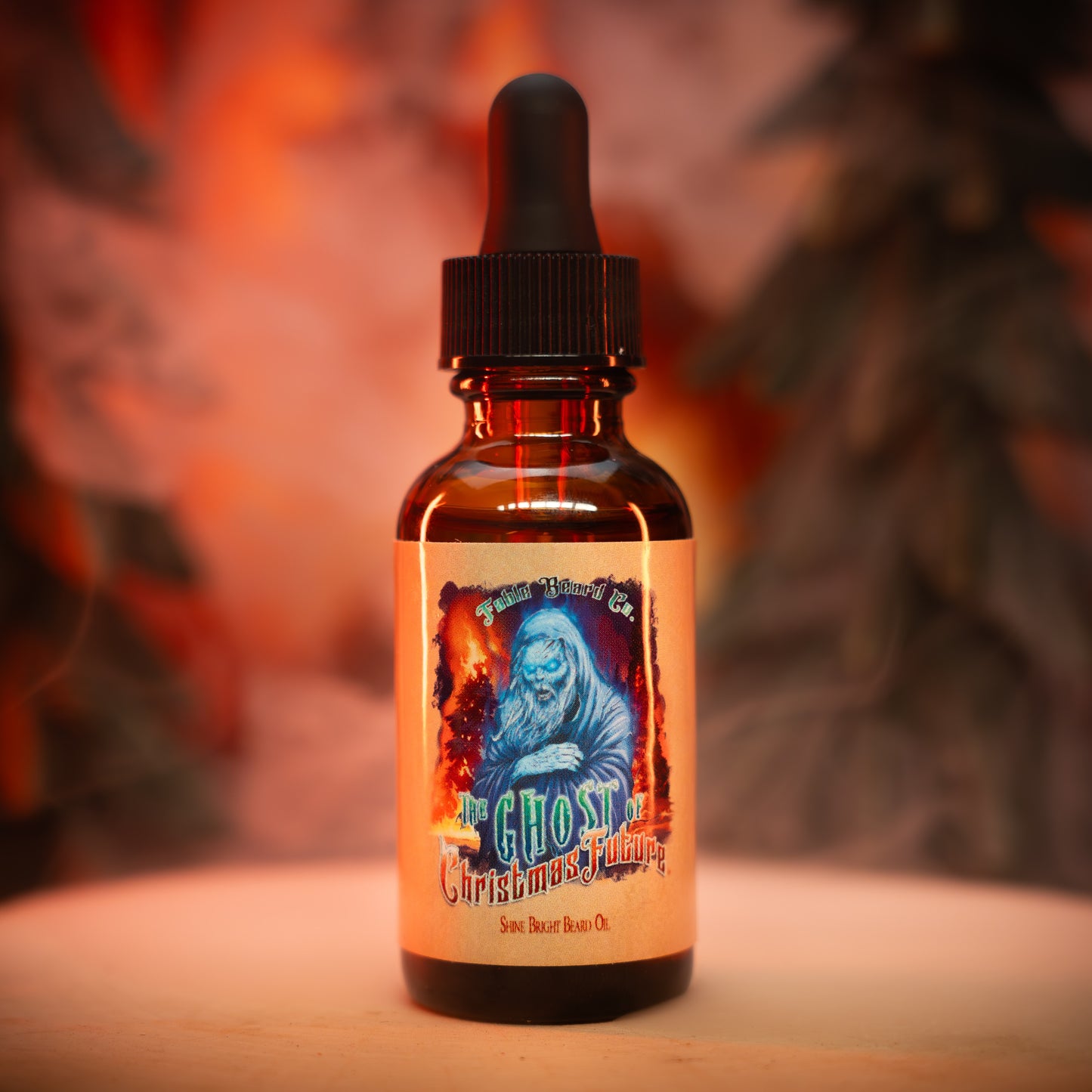 Ghost Of Christmas Future - Beard Oil - Malty Rye, Winter Spruce, Vanilla Bean, Lavender Sachets