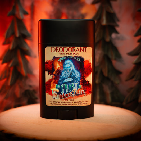 Ghost Of Christmas Future - Deodorant - Malty Rye, Winter Spruce, Vanilla Bean, Lavender Sachets