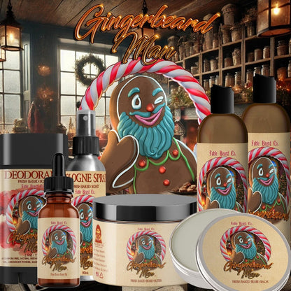 The Ginger Beard Man - Ultimate Bundle - Warm Gingerbread, Rich Toffee, and Christmas Spices