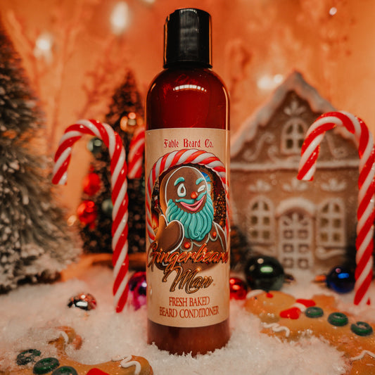 The Ginger Beard Man - Beard Conditioner - Warm Gingerbread, Rich Toffee, and Christmas Spices