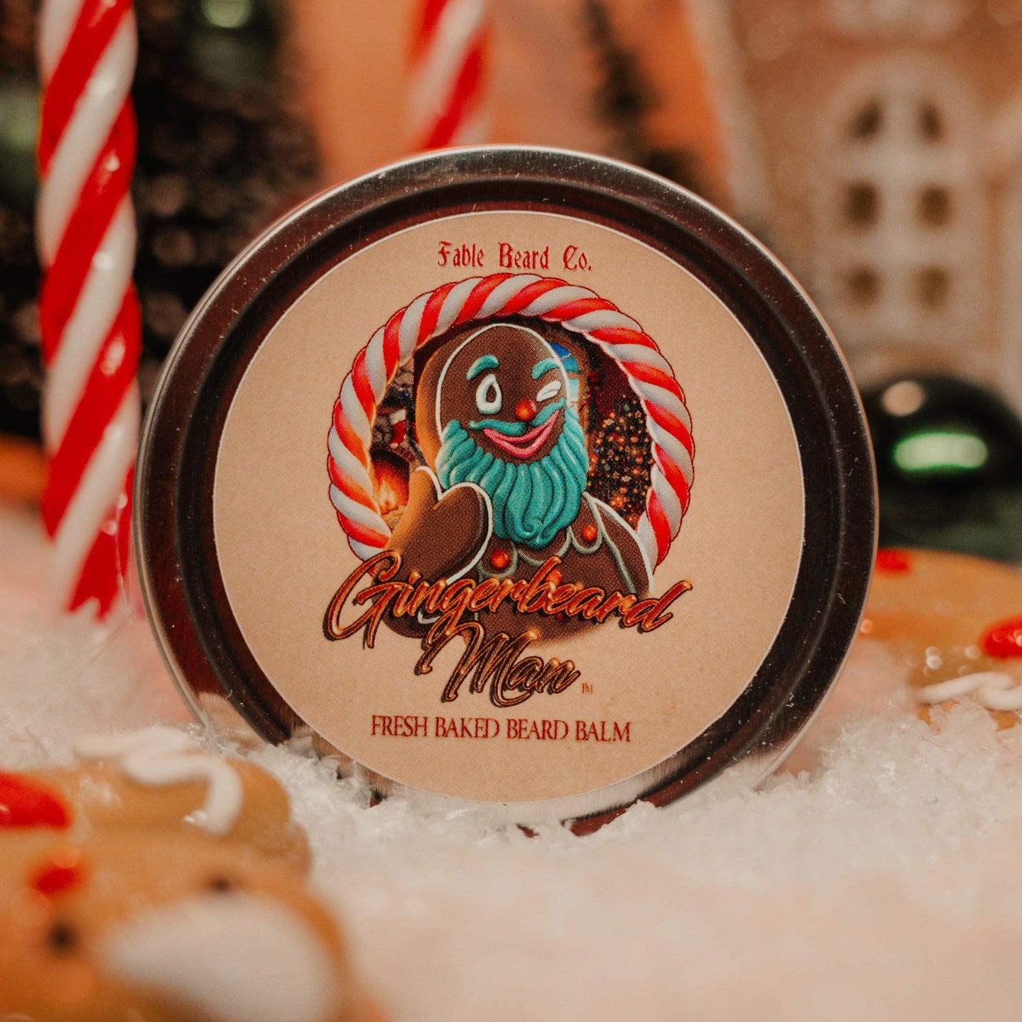 The Ginger Beard Man - Beard Balm - Warm Gingerbread, Rich Toffee, and Christmas Spices