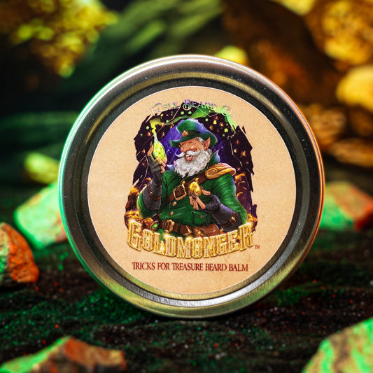 The Goldmonger - Beard Balm - Sun-Soaked Bergamot, Fresh Greenery, Vanilla Dust