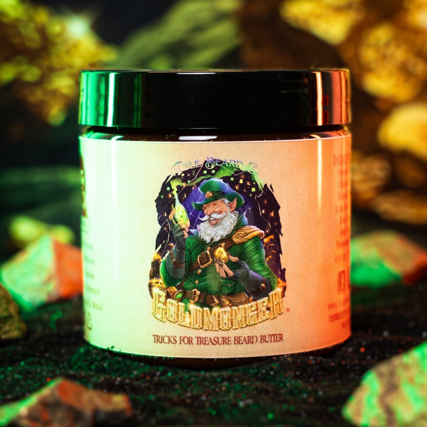 The Goldmonger - Beard Butter - Sun-Soaked Bergamot, Fresh Greenery, Vanilla Dust