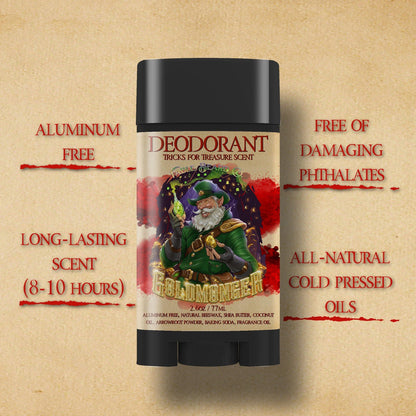 The Goldmonger - Deodorant - Sun-Soaked Bergamot, Fresh Greenery, Vanilla Dust