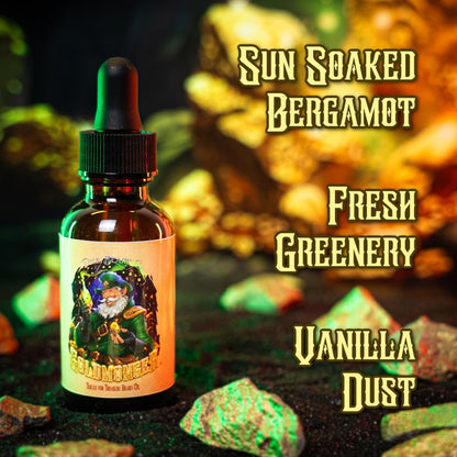 The Goldmonger - Beard Oil & Balm Kit - Sun-Soaked Bergamot, Fresh Greenery, Vanilla Dust