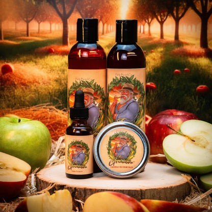 The Grower - Complete Balm Kit - Crisp Apples, Fresh Pear, Warm Oud, Aged Amber
