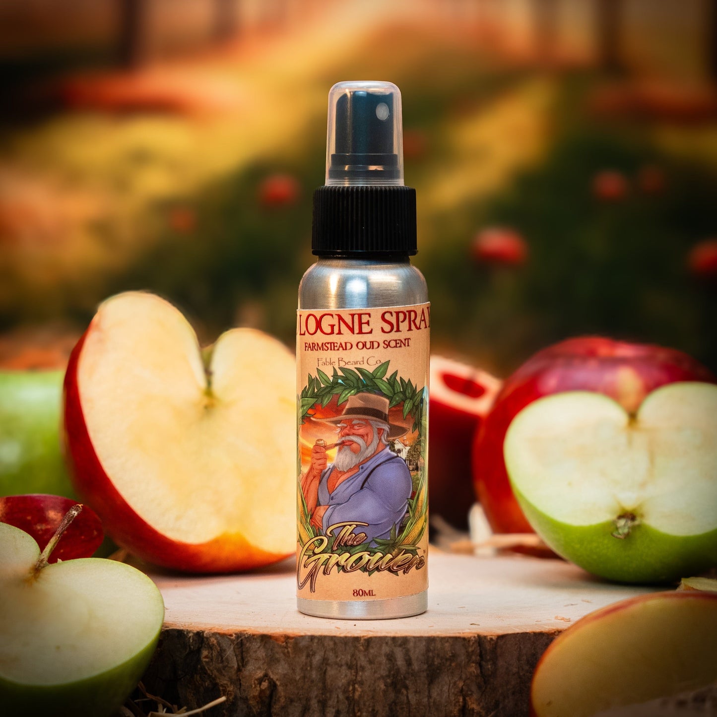 The Grower - Cologne - Crisp Apples, Fresh Pear, Warm Oud, Aged Amber