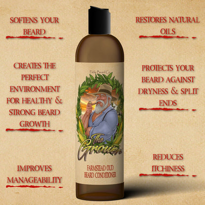 The Grower - Beard Conditioner - Crisp Apples, Fresh Pear, Warm Oud, Aged Amber