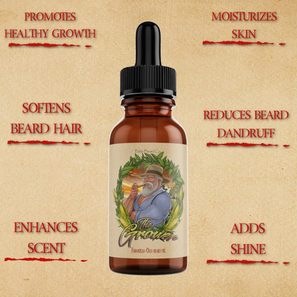 The Grower - Beard Oil - Crisp Apples, Fresh Pear, Warm Oud, Aged Amber