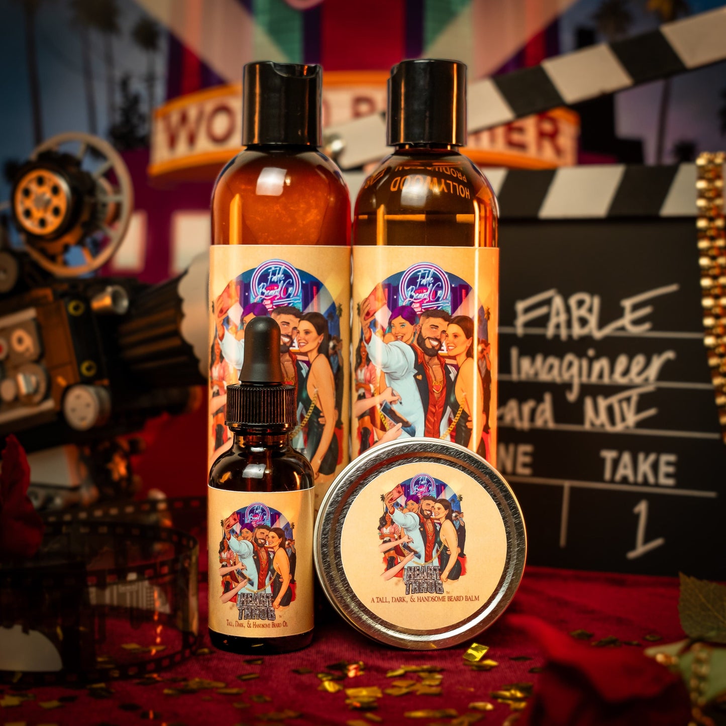 The Heart Throb - Complete Balm Kit - Rich Orange Blossom, Spiced Nutmeg, Steeped Chamomile