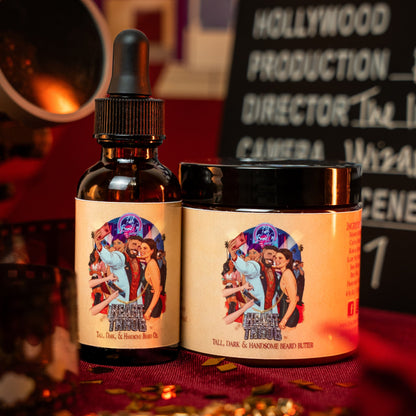 The Heart Throb - Beard Oil & Butter Kit - Rich Orange Blossom, Spiced Nutmeg, Steeped Chamomile