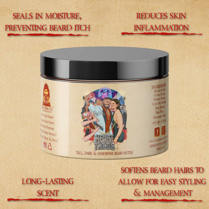 The Heart Throb - Beard Oil & Butter Kit - Rich Orange Blossom, Spiced Nutmeg, Steeped Chamomile