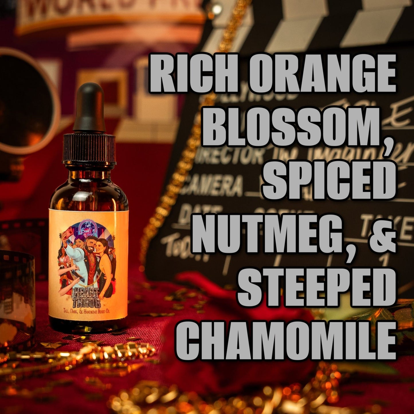 The Heart Throb - Complete Balm Kit - Rich Orange Blossom, Spiced Nutmeg, Steeped Chamomile