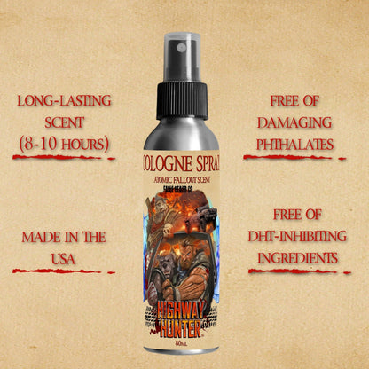 The Highway Hunter - Cologne - Warm Roasted Pumpkin, Sweet Vanilla Bean, Rich Spiced Cinnamon, and Creamy Toasted Marshmallow