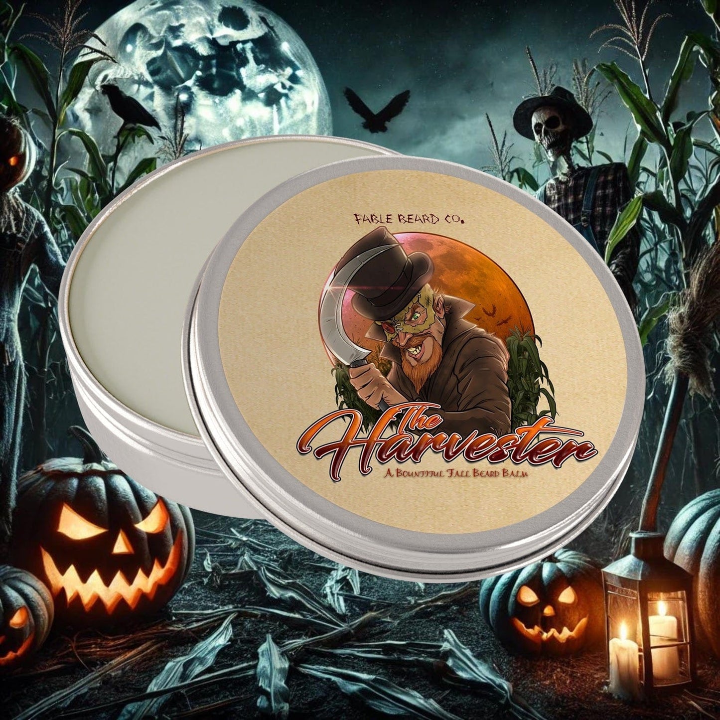 The Harvester - Beard Balm - Spiced Apple Cider, Ripe Pumpkin, Crisp Fall Breeze