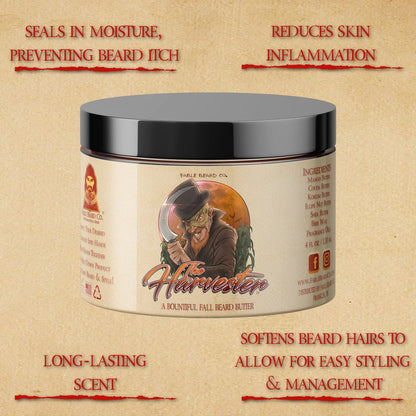 The Harvester - Beard Butter - Spiced Apple Cider, Ripe Pumpkin, Crisp Fall Breeze
