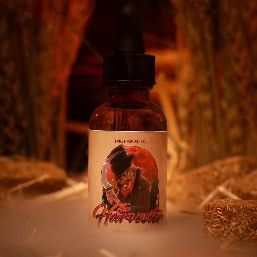 The Harvester - Beard Oil - Spiced Apple Cider, Ripe Pumpkin, Crisp Fall Breeze