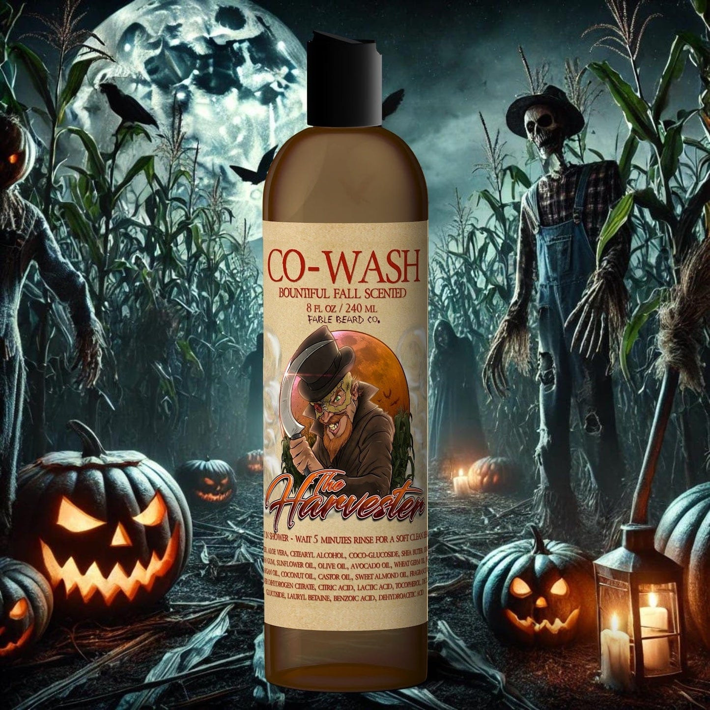 The Harvester - Beard Conditioner - Spiced Apple Cider, Ripe Pumpkin, Crisp Fall Breeze