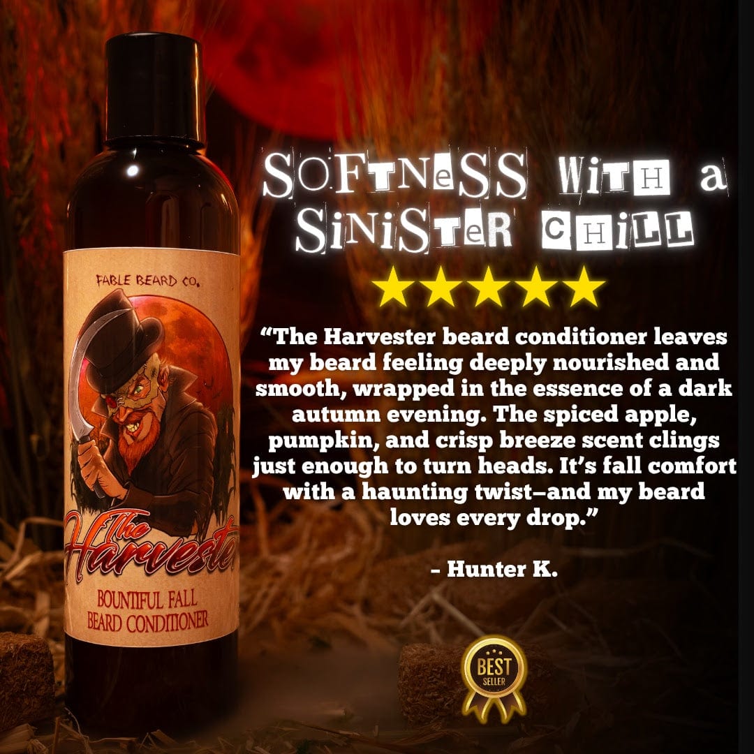 The Harvester - Beard Conditioner - Spiced Apple Cider, Ripe Pumpkin, Crisp Fall Breeze
