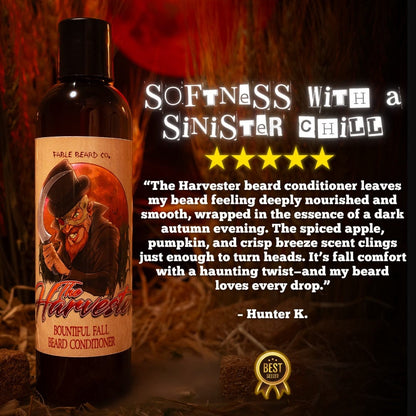 The Harvester - Beard Conditioner - Spiced Apple Cider, Ripe Pumpkin, Crisp Fall Breeze