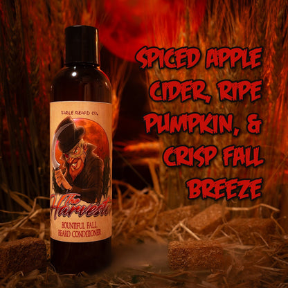 The Harvester - Beard Conditioner - Spiced Apple Cider, Ripe Pumpkin, Crisp Fall Breeze