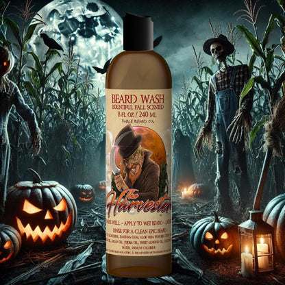 The Harvester - Beard Wash - Spiced Apple Cider, Ripe Pumpkin, Crisp Fall Breeze