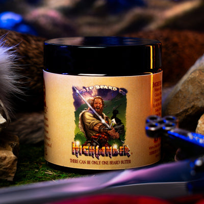The Highlander - Beard Butter - Smoked Firewood, Robust Scotch, Nostalgic Mahogany