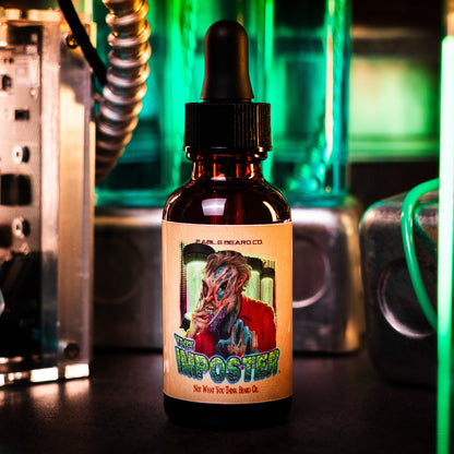 The Imposter - Beard Oil - Italian Bergamot, Exotic Heliotrope, Smokey Bourbon, Extraterrestrial Oak