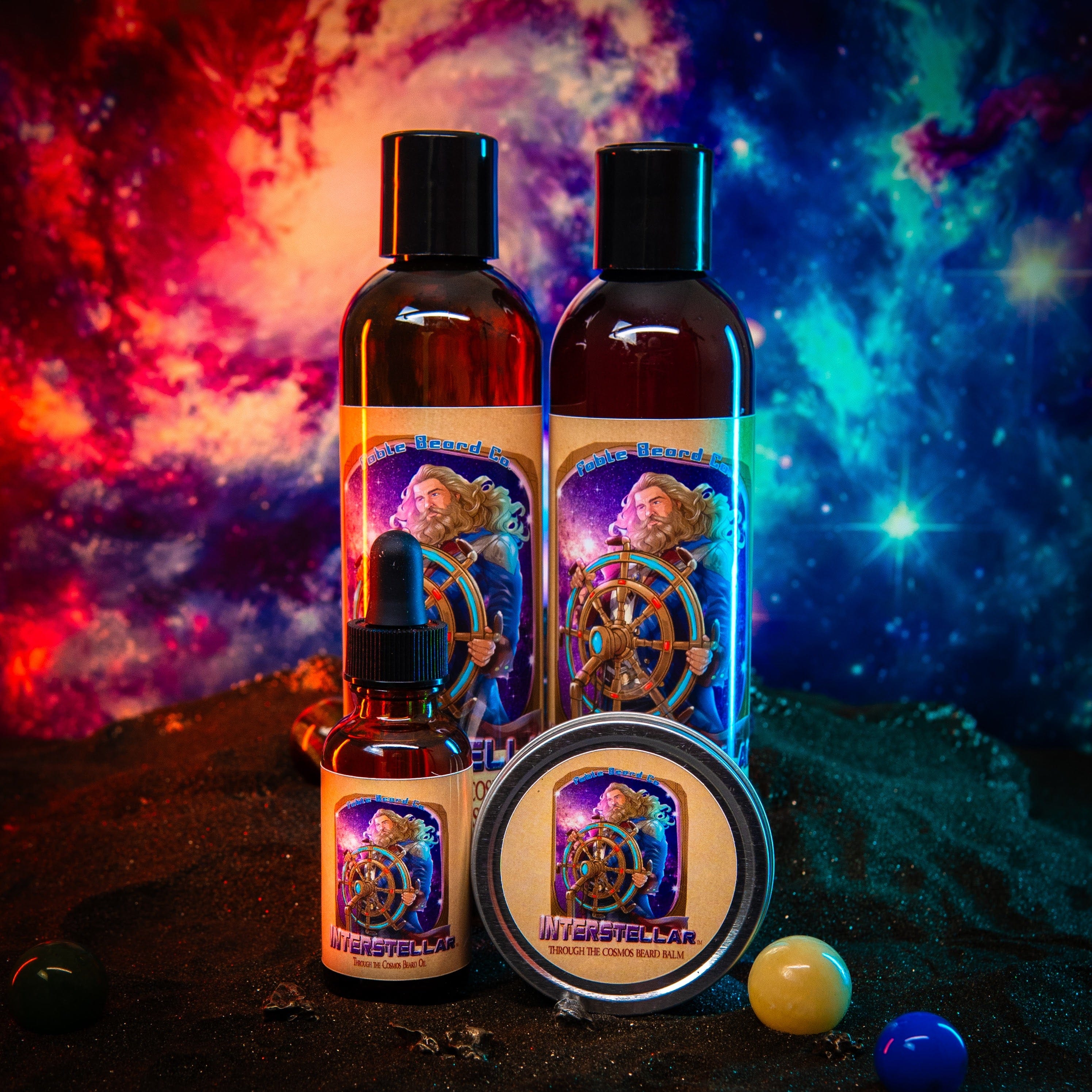 Interstellar - Complete Balm Kit - Obsidian Dark Oak, Radiant Bergamot ...