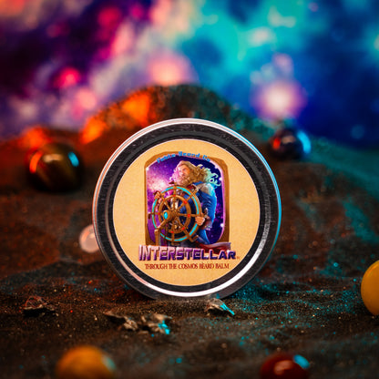 Interstellar - Beard Balm - Obsidian Dark Oak, Radiant Bergamot, Nebular Cranberry