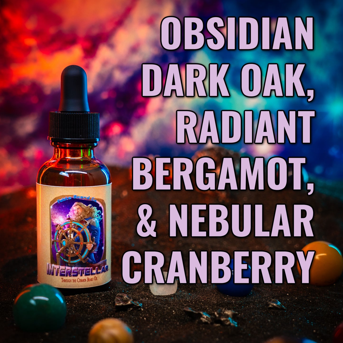 Interstellar - Complete Butter Kit - Obsidian Dark Oak, Radiant Bergamot, Nebular Cranberry