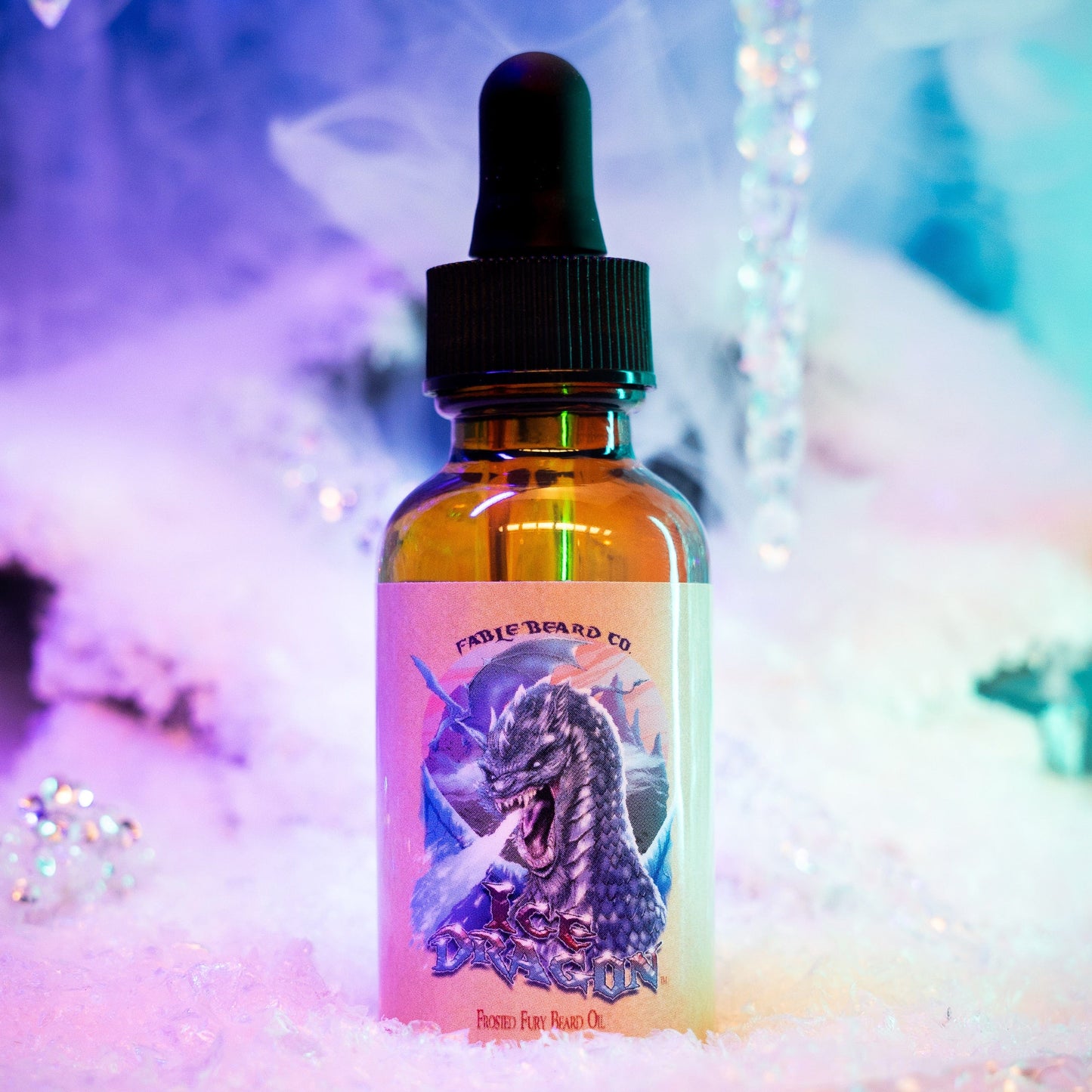 Ice Dragon - Beard Oil - Dragons Breath, Minty Tundra, and Forest Mist