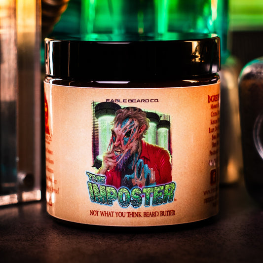 The Imposter - Beard Butter - Italian Bergamot, Exotic Heliotrope, Smokey Bourbon, Extraterrestrial Oak