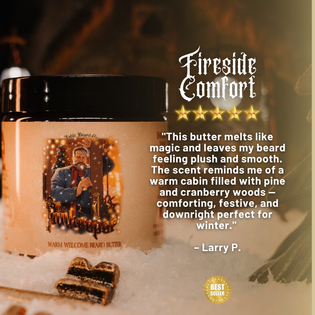 The Innkeeper - Beard Butter - Cranberry Woods, Pine Tree Farm, and Cran-Apple Melody