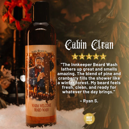 The Innkeeper - Beard Wash - Cranberry Woods, Pine Tree Farm, and Cran-Apple Melody