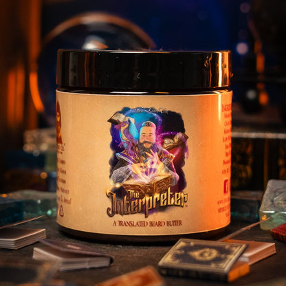 The Interpreter - Beard Butter - Warm Amber Resin, Crisp Grapefruit, Dusky Lavender