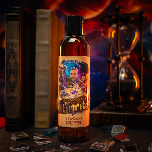 The Interpreter - Beard Wash - Warm Amber Resin, Crisp Grapefruit, Dusky Lavender