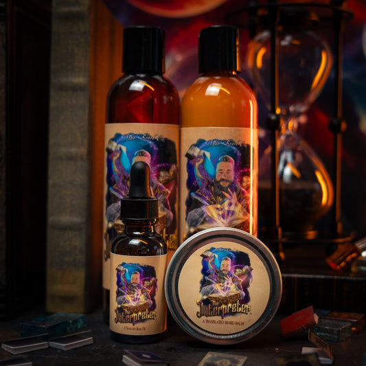 The Interpreter - Complete Balm Kit - Warm Amber Resin, Crisp Grapefruit, Dusky Lavender