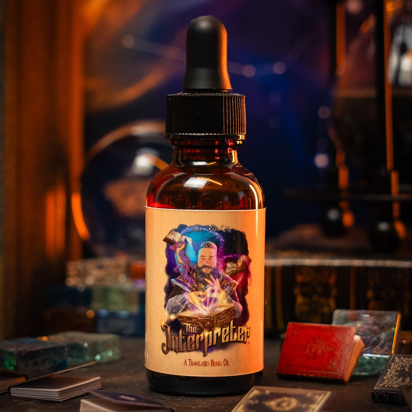 The Interpreter - Beard Oil - Warm Amber Resin, Crisp Grapefruit, Dusky Lavender