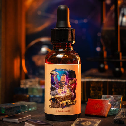 The Interpreter - Beard Oil - Warm Amber Resin, Crisp Grapefruit, Dusky Lavender