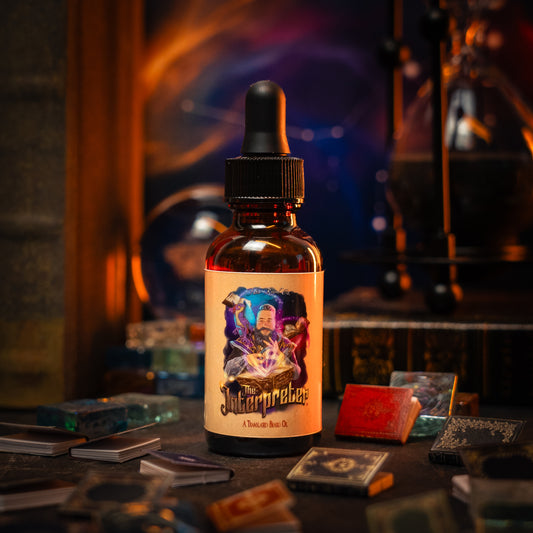 The Interpreter - Beard Oil - Warm Amber Resin, Crisp Grapefruit, Dusky Lavender