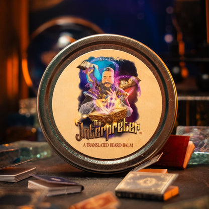 The Interpreter - Beard Balm - Warm Amber Resin, Crisp Grapefruit, Dusky Lavender