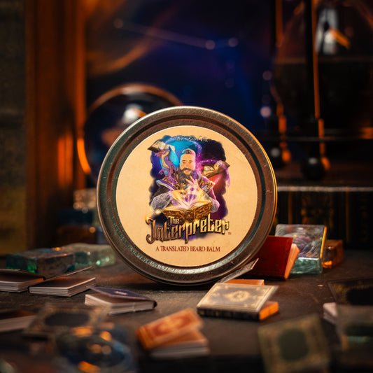 The Interpreter - Beard Balm - Warm Amber Resin, Crisp Grapefruit, Dusky Lavender