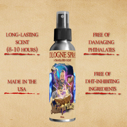 The Interpreter - Cologne - Warm Amber Resin, Crisp Grapefruit, Dusky Lavender