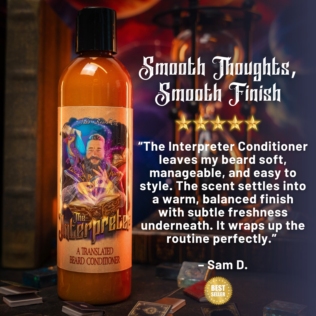 The Interpreter - Beard Conditioner - Warm Amber Resin, Crisp Grapefruit, Dusky Lavender