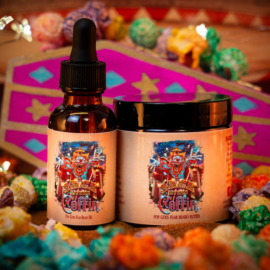 Jack-In-The-Coffin - Beard Oil & Butter Kit - Toasted Chestnuts, Golden Clove, Toffee Crunch