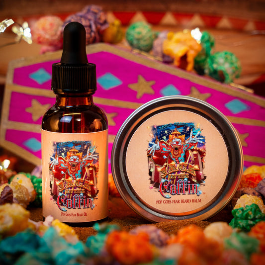 Jack-In-The-Coffin - Beard Oil & Balm Kit - Toasted Chestnuts, Golden Clove, Toffee Crunch