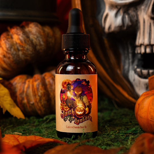 Jack-O-Lantern - Beard Oil - Sugared Pecans, Pumpkin Muffins, Dark Roast Coffee